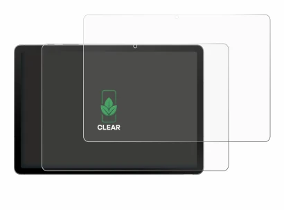 Image de l'appareil Samsung Galaxy Tab S10 Lite avec une grande variété de protections d'écran.