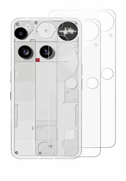 Image de l'appareil Nothing Phone (3) (Arrière) avec une grande variété de protections d'écran.