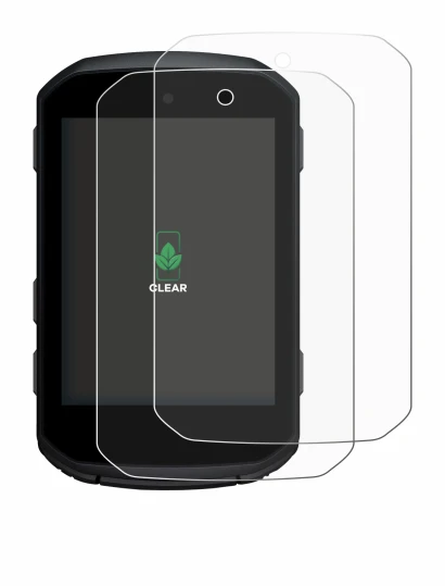Image de l'appareil Garmin Edge 550 avec une grande variété de protections d'écran.