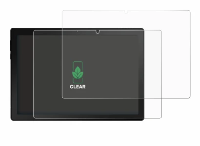 Image de l'appareil MUISOO A10 10.1" avec une grande variété de protections d'écran.