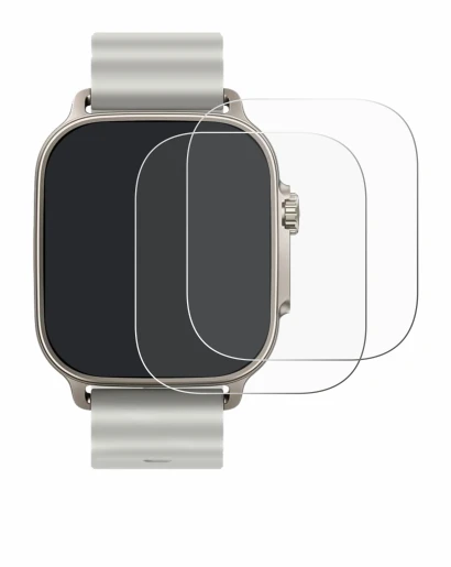 Image de l'appareil realme Watch 5 avec une grande variété de protections d'écran.
