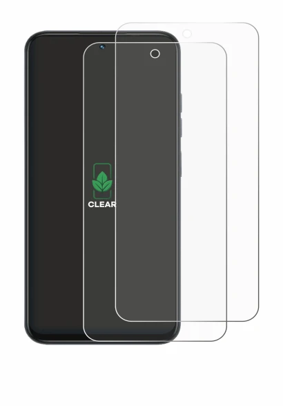 Image de l'appareil Infinix Smart 10 avec une grande variété de protections d'écran.