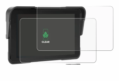 Image de l'appareil Sixwin P2 5" avec une grande variété de protections d'écran.