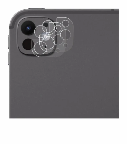 Image de l'appareil Apple iPad Pro 13" 2025 (Caméra UNIQUEMENT) avec une grande variété de protections d'écran.