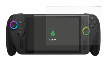 Image de l'appareil ASUS ROG Xbox Ally X avec une grande variété de protections d'écran.