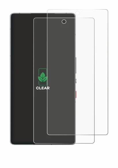 Image de l'appareil ZTE Nubia Red Magic 11 Pro avec une grande variété de protections d'écran.