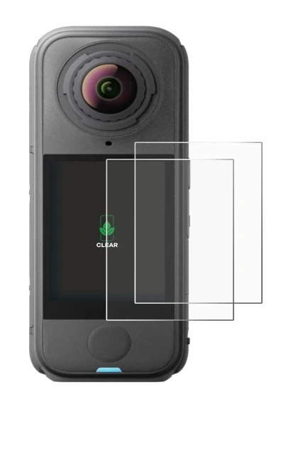 Image de l'appareil Insta360 X4 Air avec une grande variété de protections d'écran.