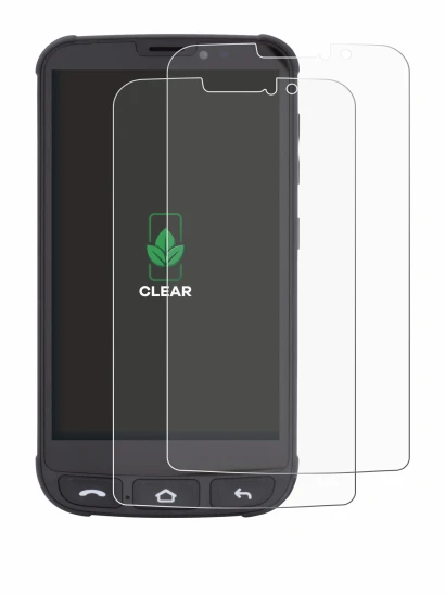 Image de l'appareil Olympia Neo Mini avec une grande variété de protections d'écran.