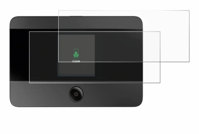 Image de l'appareil TP-Link M7350 avec une grande variété de protections d'écran.