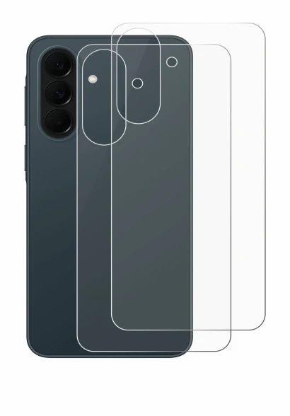 Image de l'appareil Samsung Galaxy A37 5G (Arrière) avec une grande variété de protections d'écran.