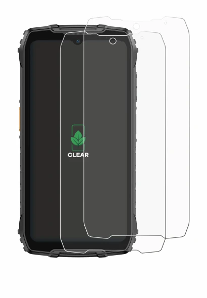 Image de l'appareil Ulefone RugKing 4 Pro avec une grande variété de protections d'écran.