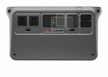 Image de l'appareil DJI Power 1000 V2 avec une grande variété de protections d'écran.