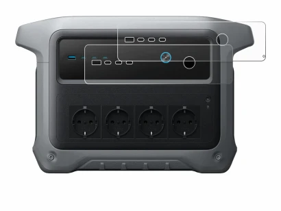 Image de l'appareil Anker SOLIX C1000 Gen 2 avec une grande variété de protections d'écran.