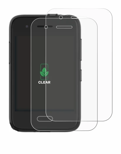 Image de l'appareil Xplora One avec une grande variété de protections d'écran.