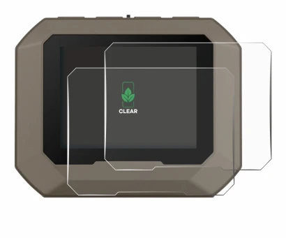 Image de l'appareil Garmin Xero C2 avec une grande variété de protections d'écran.
