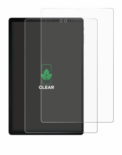 Image de l'appareil ZTE Blade X1001 avec une grande variété de protections d'écran.