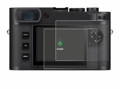 Image de l'appareil Leica M EV1 avec une grande variété de protections d'écran.