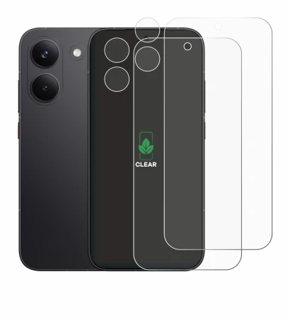 Image de l'appareil Xiaomi Poco X8 Pro (Avant+Caméra) avec une grande variété de protections d'écran.