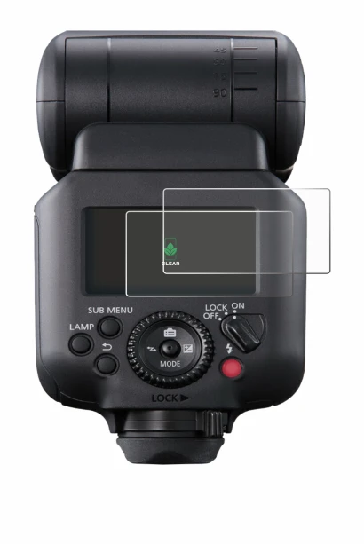 Image de l'appareil Canon Speedlite EL-5 avec une grande variété de protections d'écran.