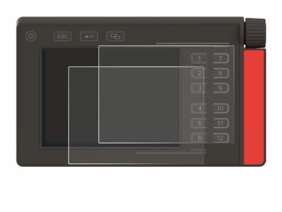 Image de l'appareil Müller Elektronik SMART570 avec une grande variété de protections d'écran.
