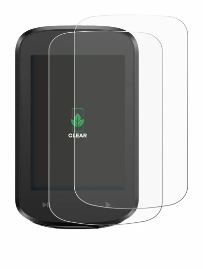 Image de l'appareil iGPSPORT BSC100MAX avec une grande variété de protections d'écran.