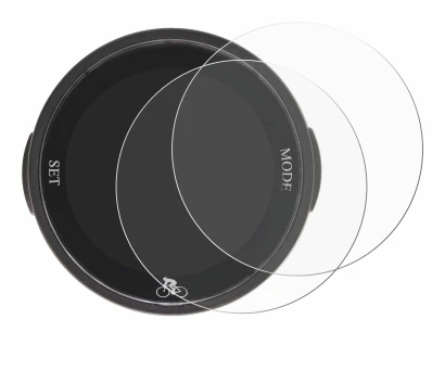 Image de l'appareil Ejoyous Bike Computer avec une grande variété de protections d'écran.