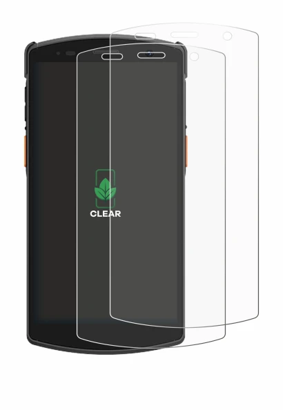 Image de l'appareil Urovo CT58S avec une grande variété de protections d'écran.