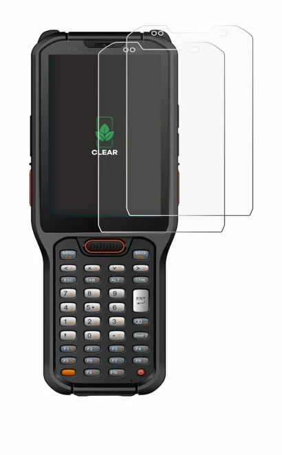 Image de l'appareil Urovo RT40S avec une grande variété de protections d'écran.