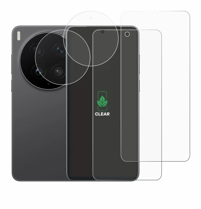 Image de l'appareil Vivo X300 Ultra (Avant+Caméra) avec une grande variété de protections d'écran.