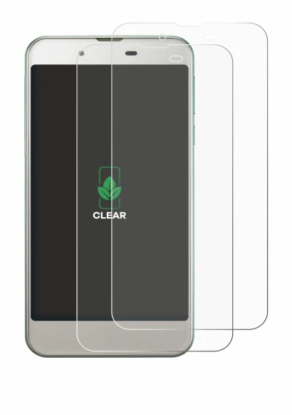 Image de l'appareil Sharp Aquos SHV37 avec une grande variété de protections d'écran.