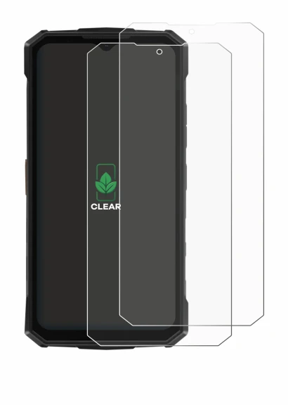 Image de l'appareil Doogee Fire 5 Pro avec une grande variété de protections d'écran.