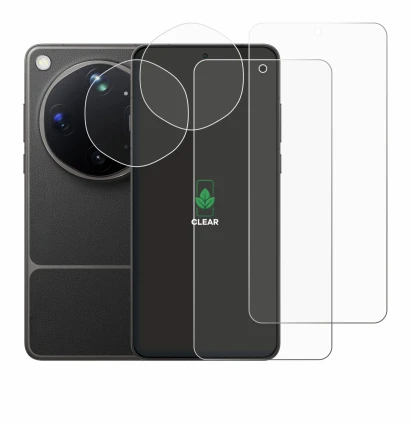 Image de l'appareil Oppo Find X9 Ultra (Avant+Caméra) avec une grande variété de protections d'écran.