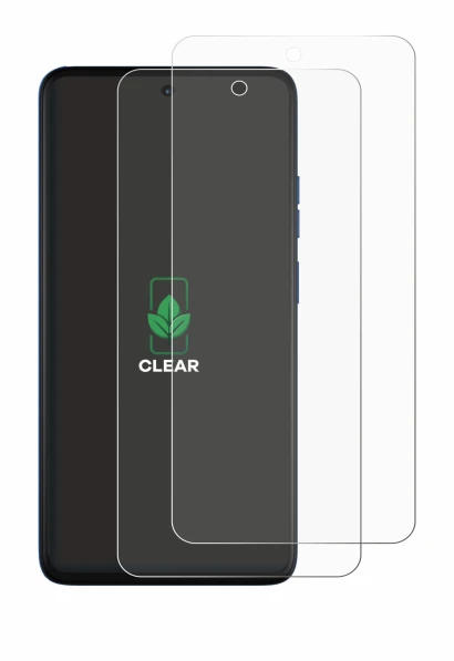 Image de l'appareil Motorola Moto G57 avec une grande variété de protections d'écran.