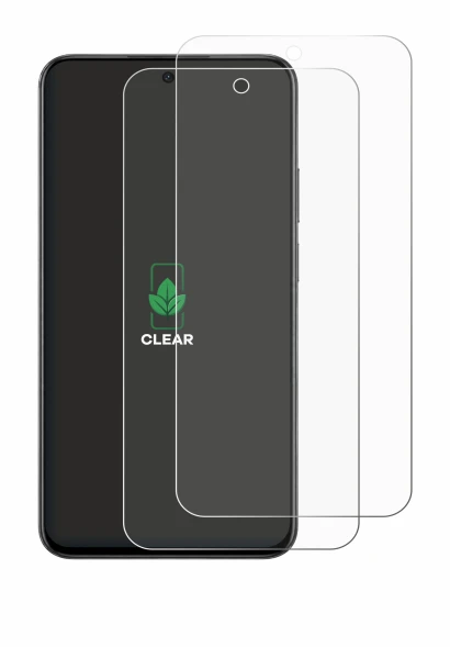Image de l'appareil realme C100 4G avec une grande variété de protections d'écran.