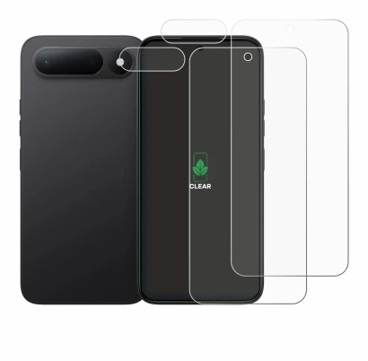 Image de l'appareil Tecno Spark 50 5G (Avant+Caméra) avec une grande variété de protections d'écran.