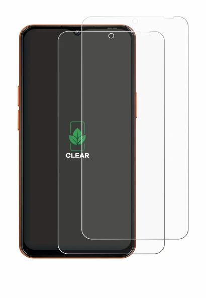 Image de l'appareil Oscal Flat 3C avec une grande variété de protections d'écran.
