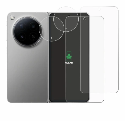 Image de l'appareil Oppo Find N6 (Avant+Caméra) avec une grande variété de protections d'écran.