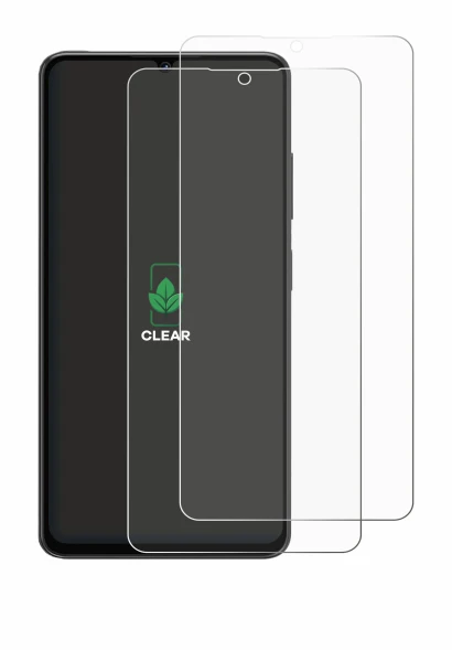 Image de l'appareil Lava Shark 2 avec une grande variété de protections d'écran.