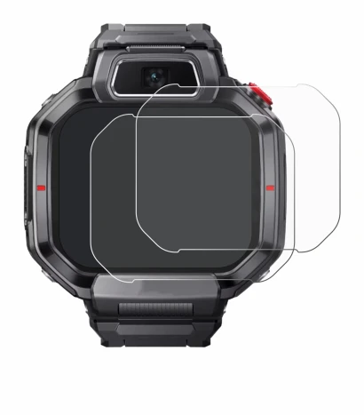 Image de l'appareil Huawei Watch Kids X1 Pro avec une grande variété de protections d'écran.