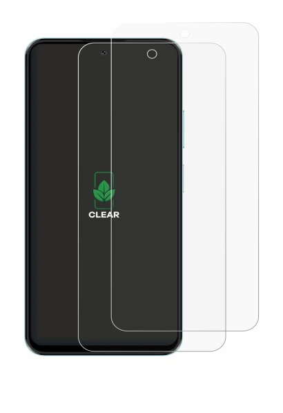 Image de l'appareil HMD Luma avec une grande variété de protections d'écran.