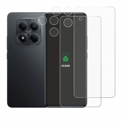 Image de l'appareil Xiaomi Redmi Note 15 Pro 4G (Avant+Caméra) avec une grande variété de protections d'écran.