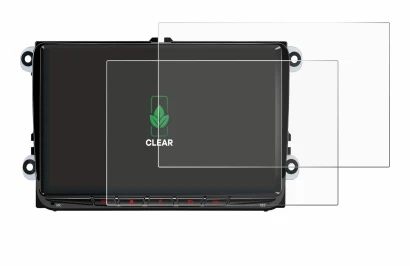 Image de l'appareil Xtrons ID90MTVL avec une grande variété de protections d'écran.