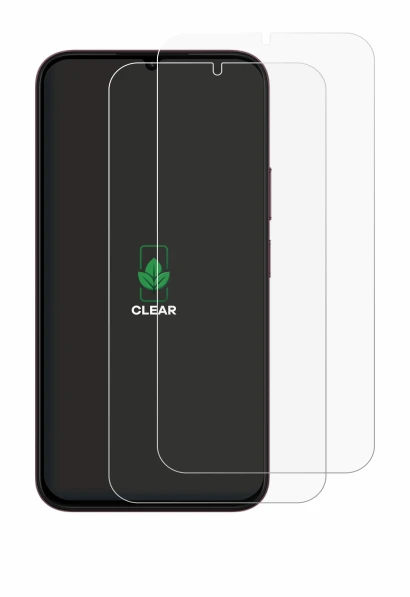 Image de l'appareil OnePlus N6X avec une grande variété de protections d'écran.
