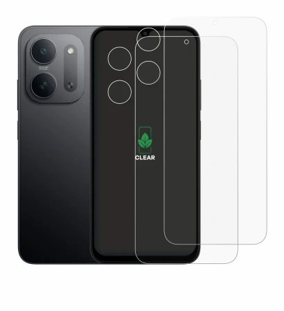Image de l'appareil Xiaomi Redmi 17C 5G (Avant+Caméra) avec une grande variété de protections d'écran.