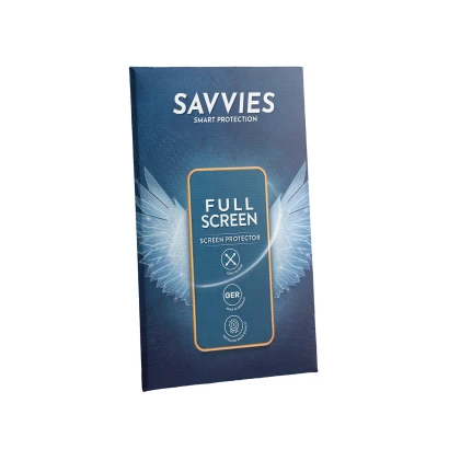 Face avant d’un emballage produit avec le logo de la marque Savvies