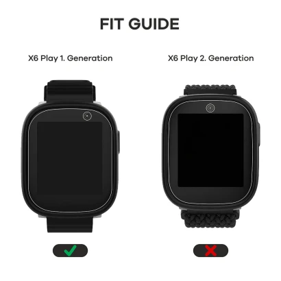 Appareil Xplora X6 Play 2022 (1ère génération) avec protection d’écran appliquée