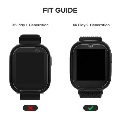 Appareil Xplora X6 Play 2025 (2ème génération) avec protection d’écran appliquée