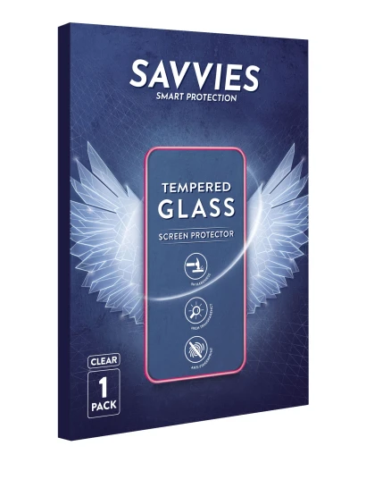 Face avant d’un emballage produit avec le logo de la marque Savvies