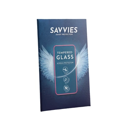 Face avant d’un emballage produit avec le logo de la marque Savvies