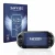 Face avant d’un emballage produit avec le logo de la marque Savvies. À côté, l’appareil Sony Playstation Vita est représenté a